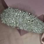 Shimmering Swarovski Crystal Headband, handmade by Elnoria, view 6