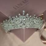 Glamorous Fairytale Wedding Crown, fairytale wedding crown with Swarovski crystals and CZ