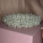 Shimmering Swarovski Crystal Headband, handmade by Elnoria, view 5