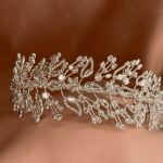 Enchanted Swarovski Crystal Headband, swarovski crystal headband with Swarovski crystals and cubic zirconia