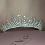 Princess Marquise Swarovski Tiara, marquise swarovski tiara with marquise Swarovski crystals