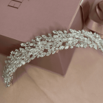 Radiant Swarovski Headband Tiara, handmade by Elnoria, view 4