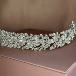 Radiant Swarovski Headband Tiara, handmade by Elnoria, view 3