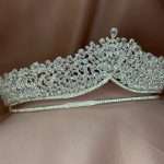 Fairytale Princess Bridal Crown, handmade by Elnoria, view 4