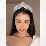 Fairytale Princess Bridal Crown, handmade by Elnoria, view 6