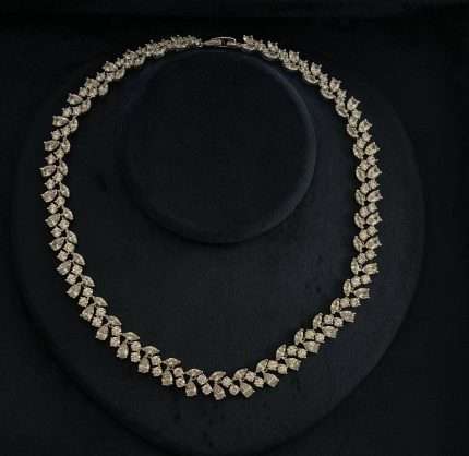 Charm Silver Jewelry Set, handmade by Elnoria, view 2