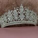 Crystal Snowflake Tiara, snowflake bridal tiara with Swarovski crystals and CZ